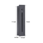 Vertical Motion Sensor LED Stair Light Wall Recessed Contemporary Lighting For Indoor and Outdoor Steps