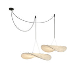 Tense Silk Pendant Light