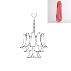 Murano Glass Petals Chandelier