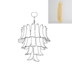 Murano Glass Petals Chandelier