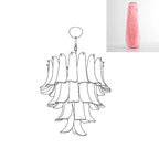 Murano Glass Petals Chandelier