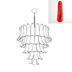 Murano Glass Petals Chandelier