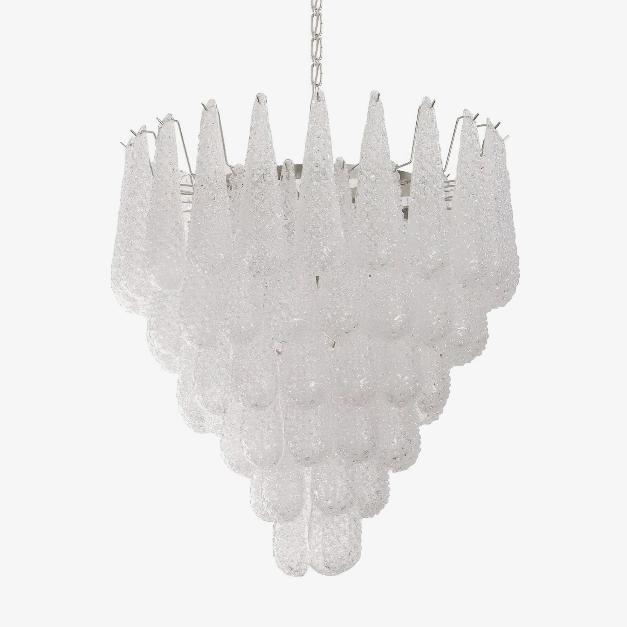 Grid Glass Waterfall Chandelier