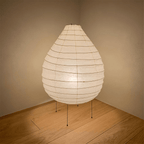 Washi Paper Lantern Floor Lamp