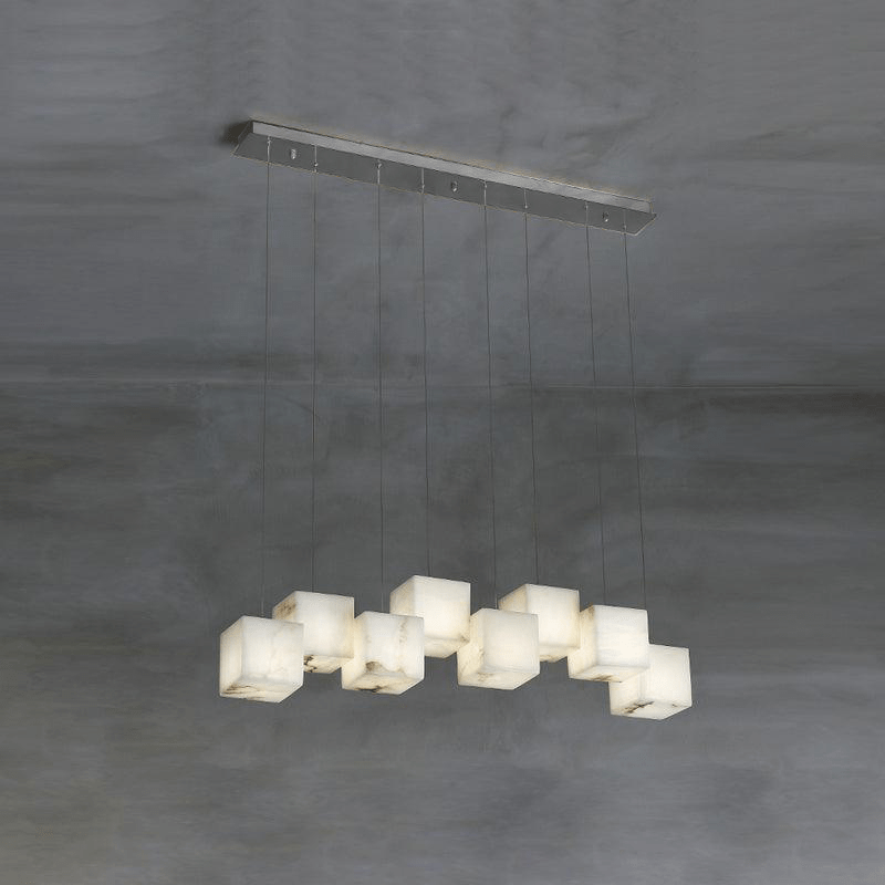 Alabaster Box Chandelier