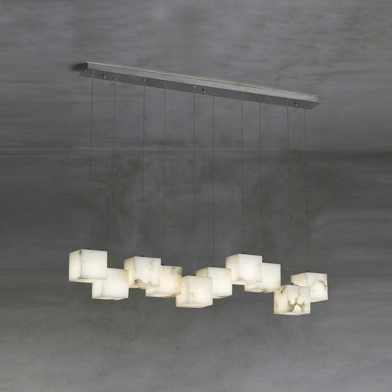 Alabaster Box Chandelier