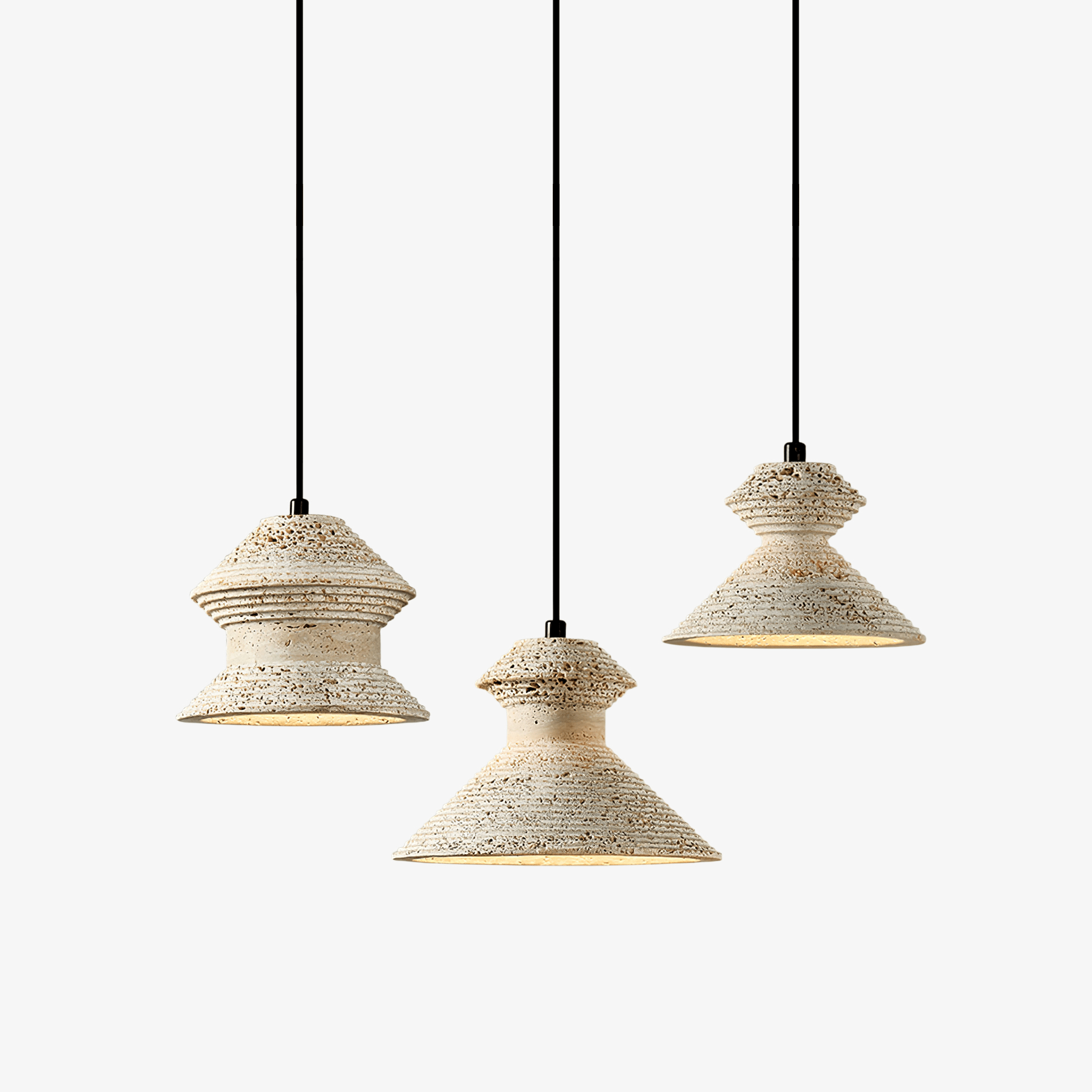 Eira Travertine Pendant Light