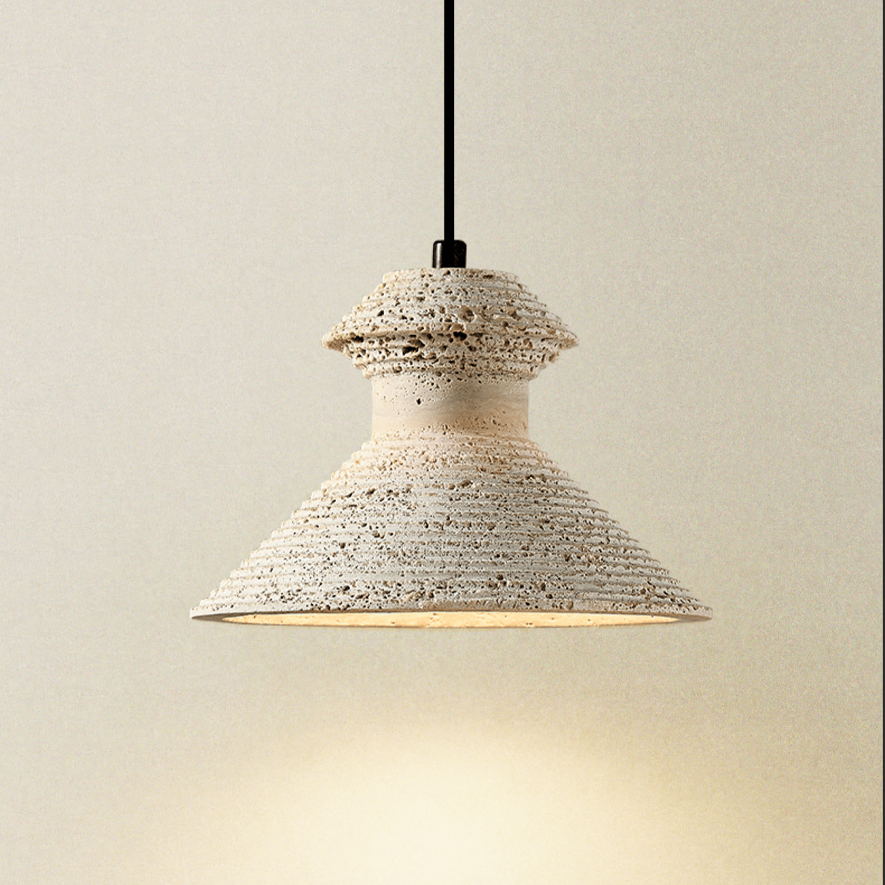 Eira Travertine Pendant Light