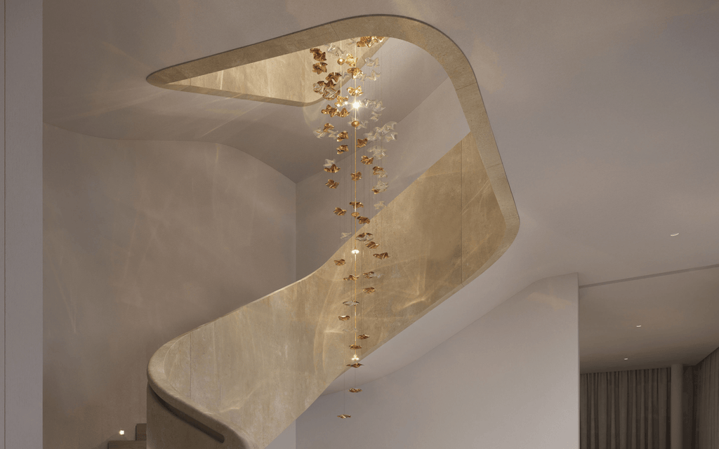 Tidal Stair Chandelier