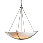 Compass Chandelier, 3-Light, Vintage Platinum, Opal Glass, 34.2"W (194531-SKT-82-GG0170 45RRRN)