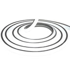 0.39'' Waterproof Recessed LED Under Tread Stair Lighting Modern Flexible Strip Light