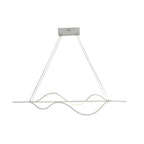 40'' Sleek Wave Modern Pendant Light with Dimmable LED