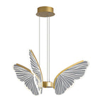Butterflies LED Dimmable with Remote Control Modern Chandelier Hanging Lamp