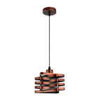 Antique Iron Interwoven Design Retro Industrial Style Pendant Lights