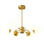 6 Lights Three Step Dimming LED Nordic Chandelier Kitchen Island Lighting