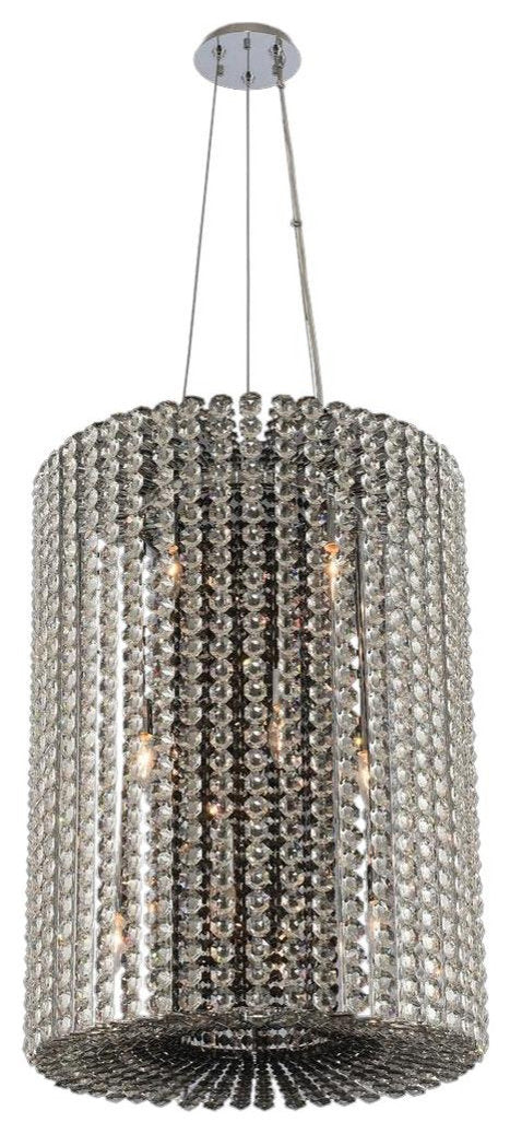 Anello 12-Light Chrome Crystal ChandelierBy KALCO LIGHTING