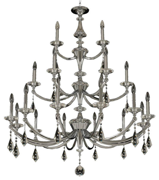 Classic Floridia Chandelier With CrystalsBy KALCO LIGHTING