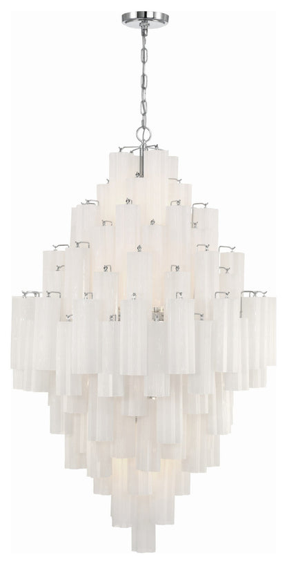 Crystorama Lighting Group ADD-319-WH Addis 20 Light 31"W Crystal - PolishedBy Crystorama Lighting