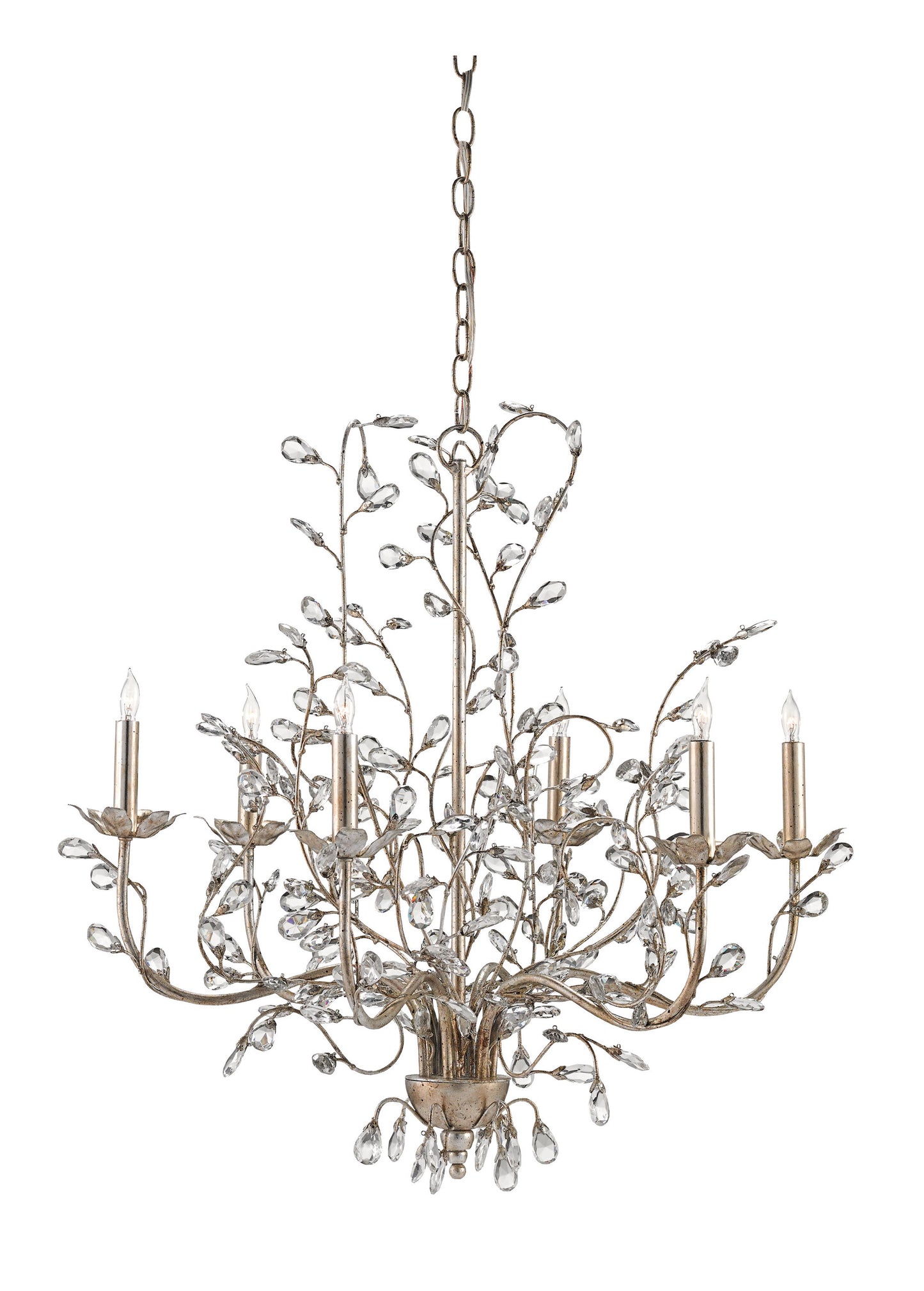 Crystal Bud Chandelier, MediumBy Currey & Company