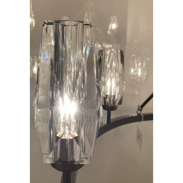 Ana 8 Light Large Chandelier in Modern-Glam Style, 36"Wx24.75"HBy Hinkley