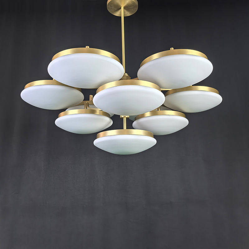 Luxurious Acrylic Round Tiered Chandelier