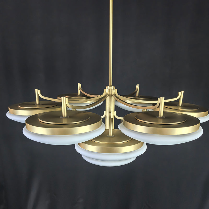 Luxurious Acrylic Round Tiered Chandelier