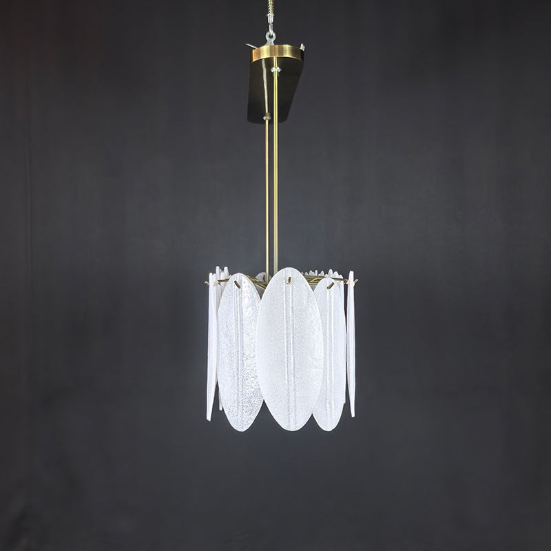 47 Inch Wide Modern Aged Brass Chandelier