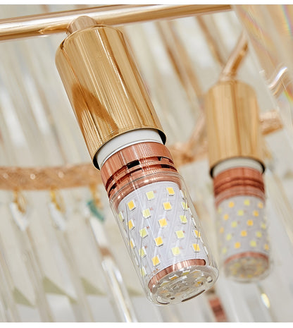 Cap d'Ail | Gorgeous Big Stairway Crystal Ceiling Chandelier, 15.8*47.2''By Miron Demid LLC