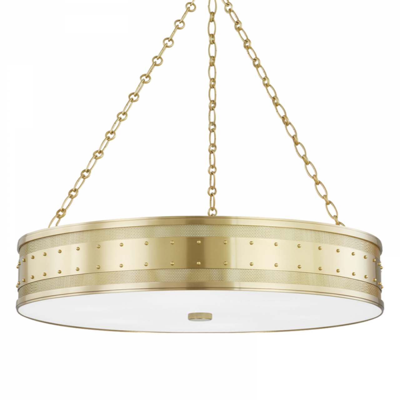 Plume Pendant, 1-Light, Standard Height, LED, Black Frame & Canopy, Soft Gold Plume, 14.7"W (135006-LED-STND-10-84 531P4F)