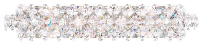 Schonbek Bn1236N-401S 7 Light Crystal Sconce, Polished Stainless SteelBy Schonbek
