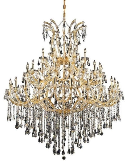 Elegant Maria Theresa 49-Light Gold ChandelierBy Elegant Furniture & Lighting