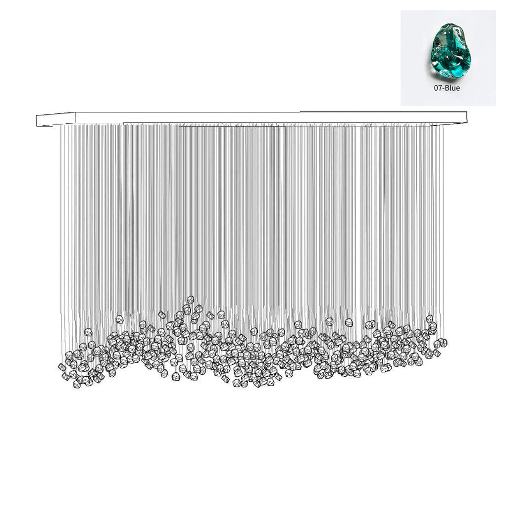 Crystal Stone Chandelier
