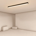 24'' 30'' Rectangular LED Modern Flush Mount Lighting White Black Ceiling Lights