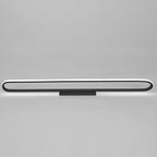 24'' Rectangle LED Black Flush Mount Ceiling Light Wall Lights