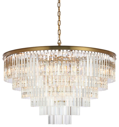 Elegant Lighting Sydney 44" Round Crystal ChandelierBy Elegant Furniture & Lighting