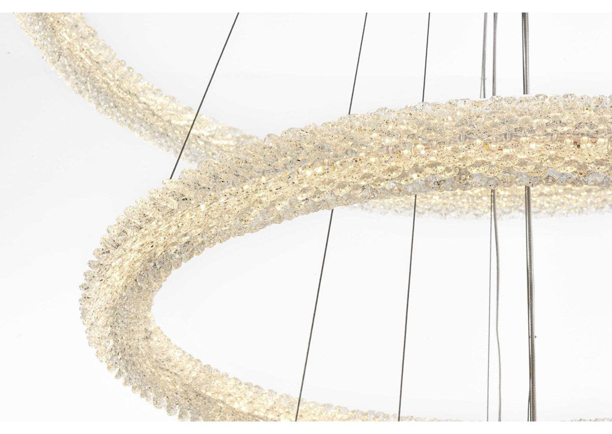 Bowen 4 Light Chandelier, Satin GoldBy Elegant Furniture & Lighting
