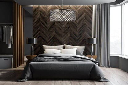 Elegant 1214 Madison Collection Chandelier, Polished NickelBy Elegant Furniture & Lighting