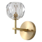 [Clearance Sale] Ball-shaped LED Crystal Gold Postmodern Plug in Sconce Lighting Wall Lamp
