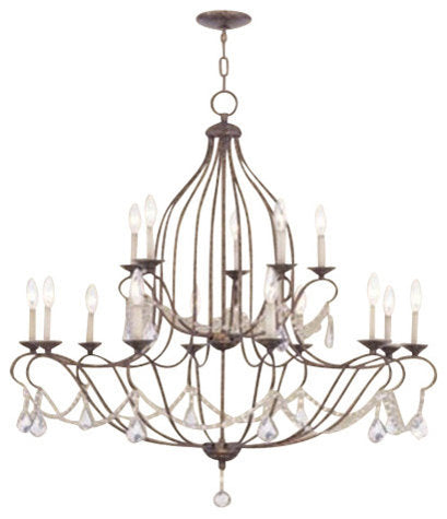Livex Lighting 15 Light Vbr Chandelier - 6429-71By Livex Lighting Inc.