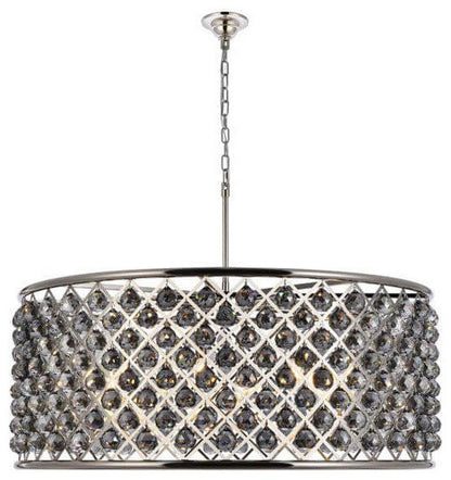 Elegant 1214 Madison Collection Chandelier, Polished NickelBy Elegant Furniture & Lighting