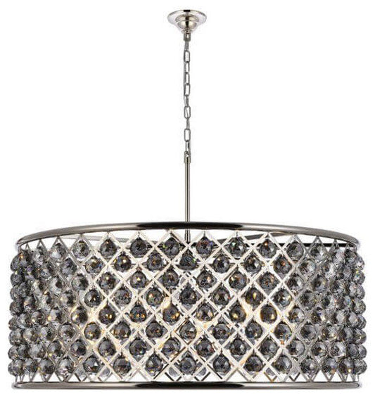 Elegant 1214 Madison Collection Chandelier, Polished NickelBy Elegant Furniture & Lighting