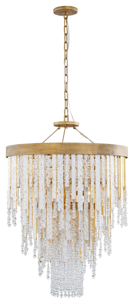 Lafayette 7-Lt Chandelier - Havana GoldBy Varaluz