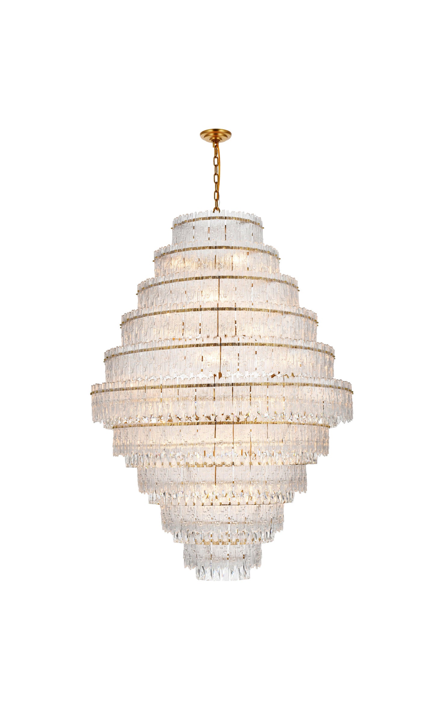 Home Living 42" Chandelier, Satin GoldBy Home Living