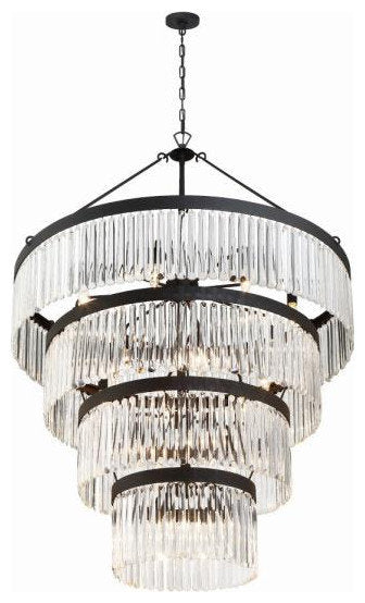Emory 22 Light Chandelier, 55.25"Hx40"WBy Crystorama Lighting