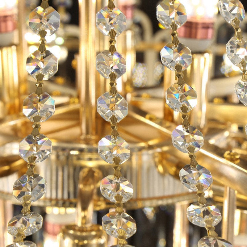 Castel 39" Contemporary ChandelierBy Morsale.com