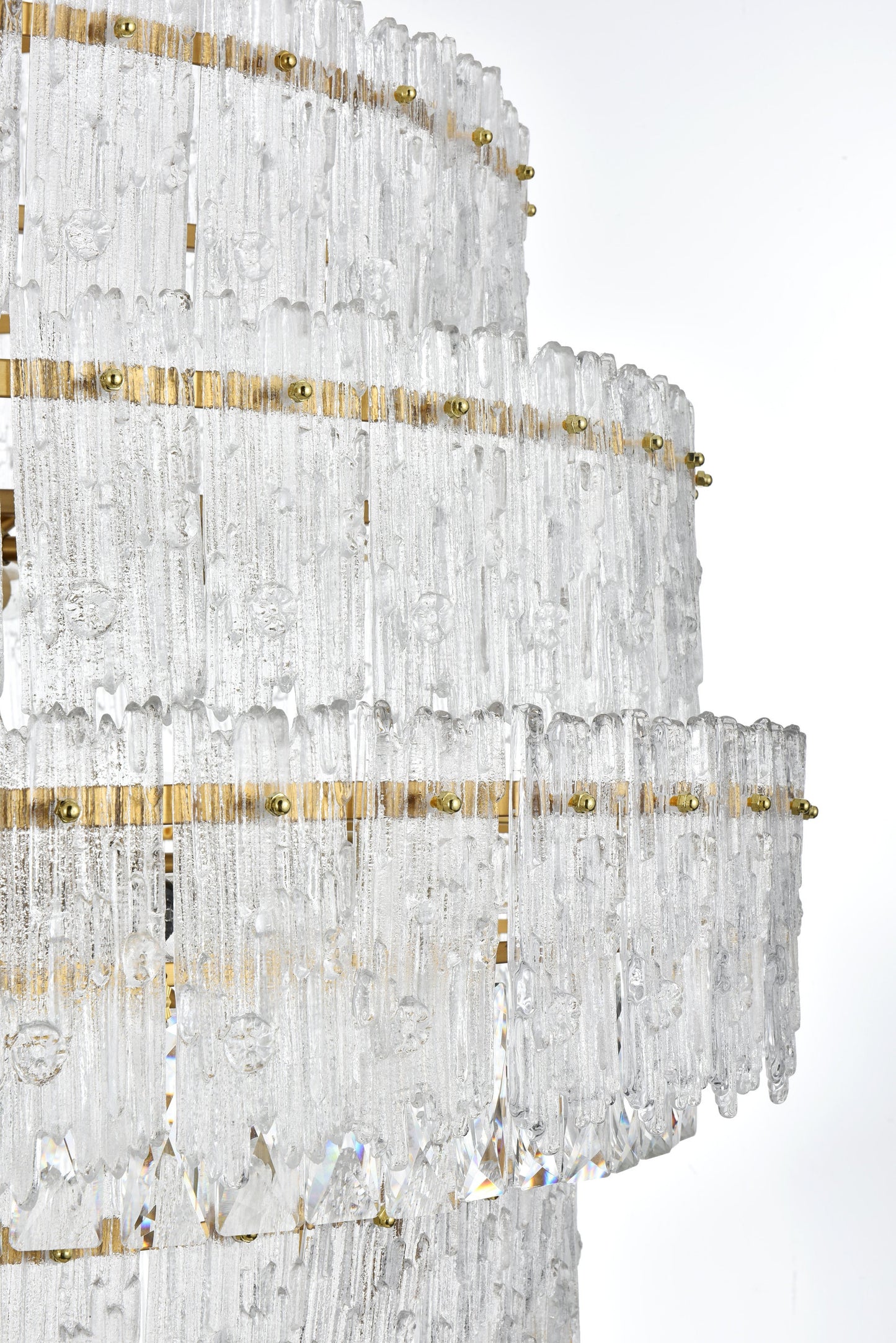 Home Living 36" Chandelier, Satin GoldBy Home Living
