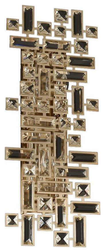 Brushed Gold Vermeer 4 Light SconceBy KALCO LIGHTING