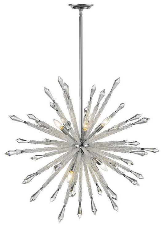 10 Light Chandelier - Chandelier - 372-BEL-2750657 - Bailey Street HomeBy Bailey Street Home