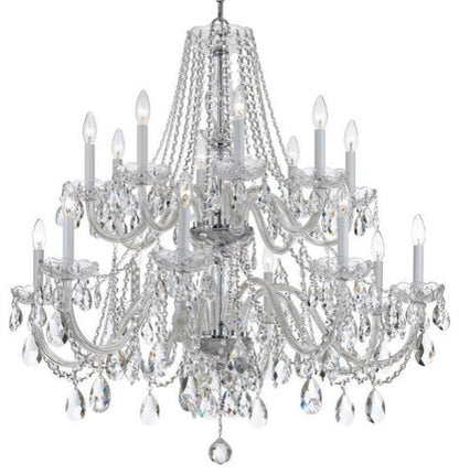 Crystal 8-Light Chandelier in Classic Style, 37"Wx34"HBy Crystorama Lighting