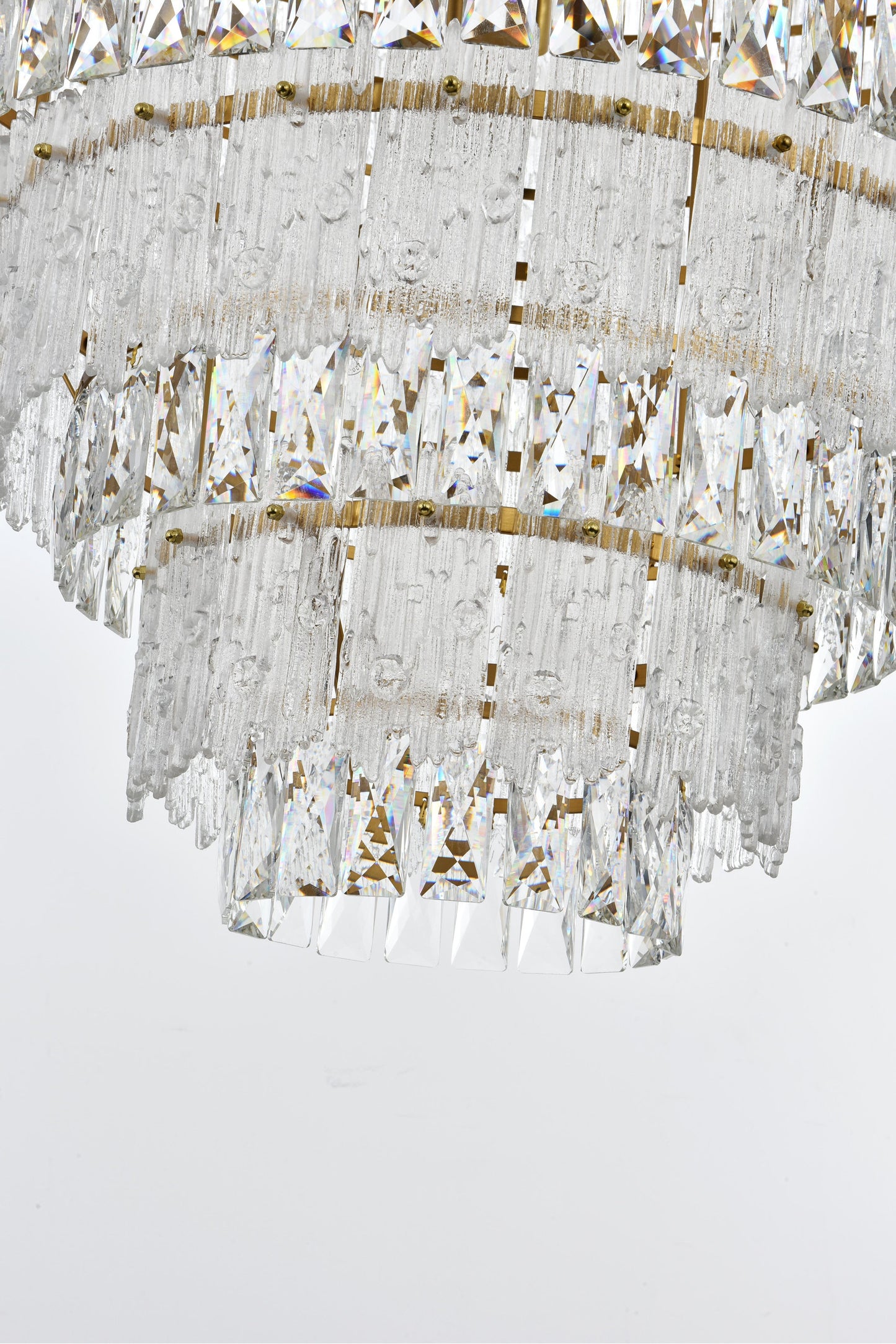 Home Living 42" Chandelier, Satin GoldBy Home Living